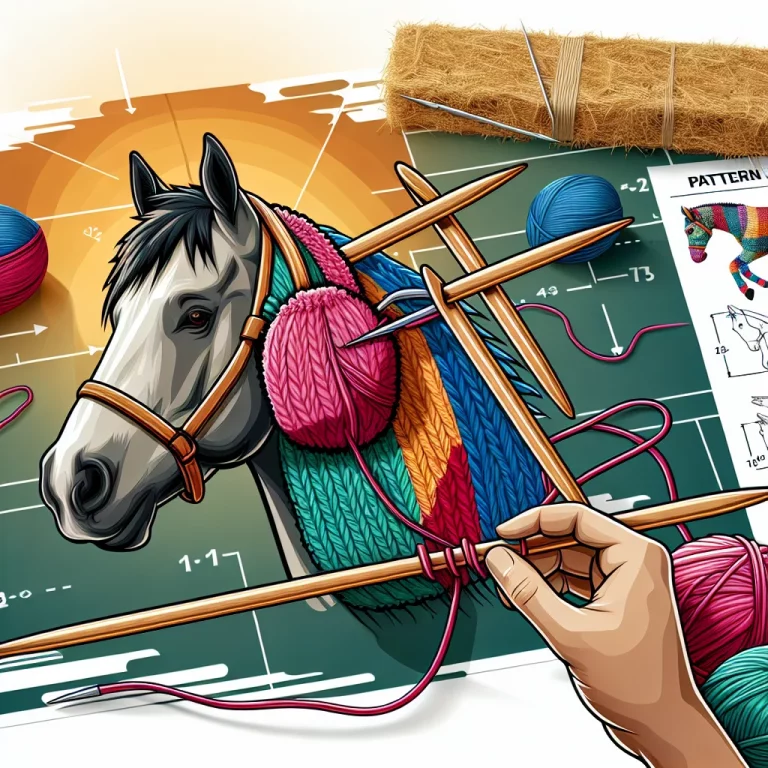 Jak zrobić nauszniki dla konia na drutach